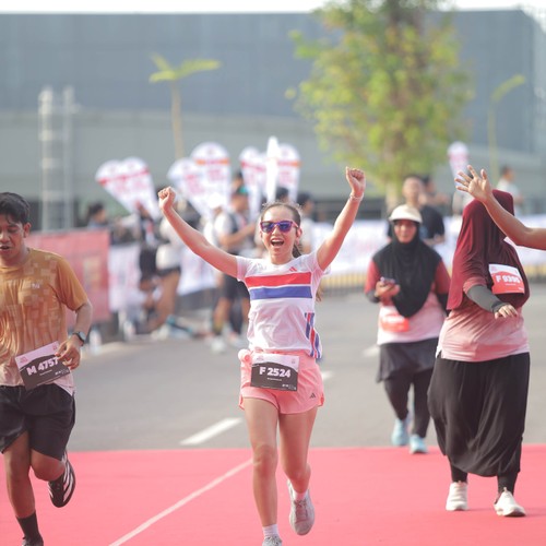 Race photo from KEDIRI HALF MARATHON 2026