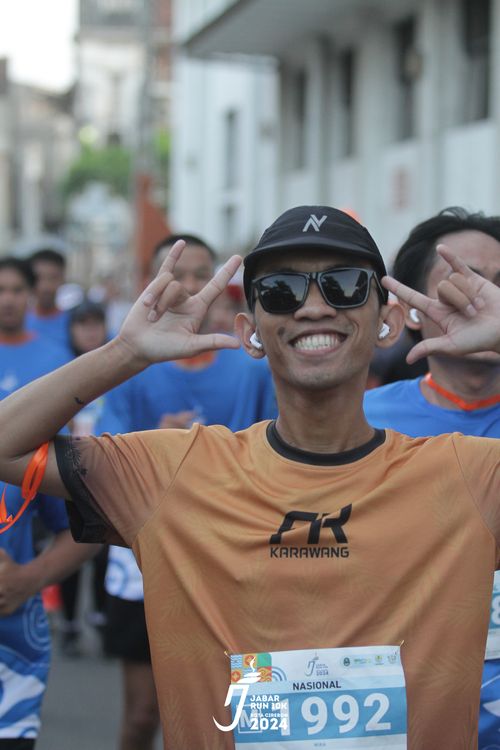 Race photo from Jabar Run 10K 2024