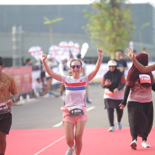 Race photo from KEDIRI HALF MARATHON 2026