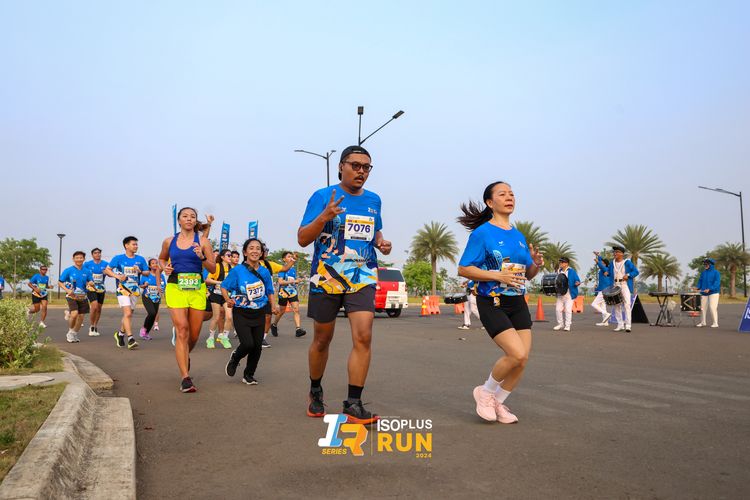 Race photo from ISOPlus Run 2024 Jakarta