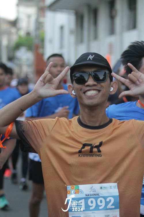 Race photo from Jabar Run 10K 2024