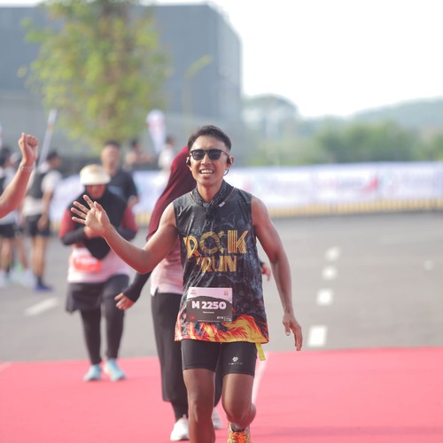 Race photo from KEDIRI HALF MARATHON 2026