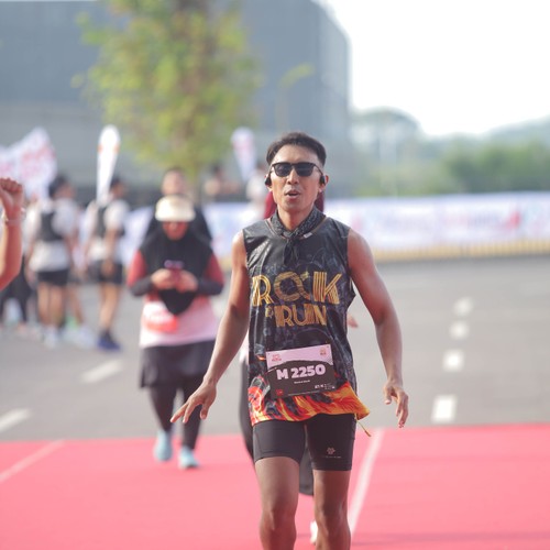 Race photo from KEDIRI HALF MARATHON 2026