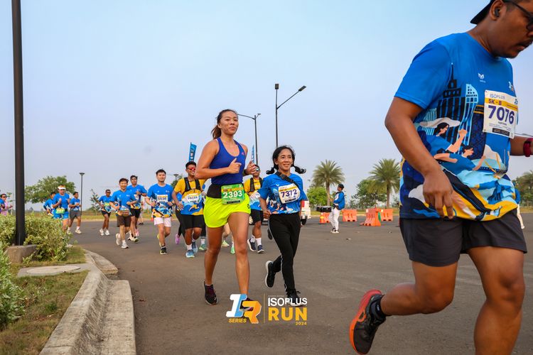 Race photo from ISOPlus Run 2024 Jakarta