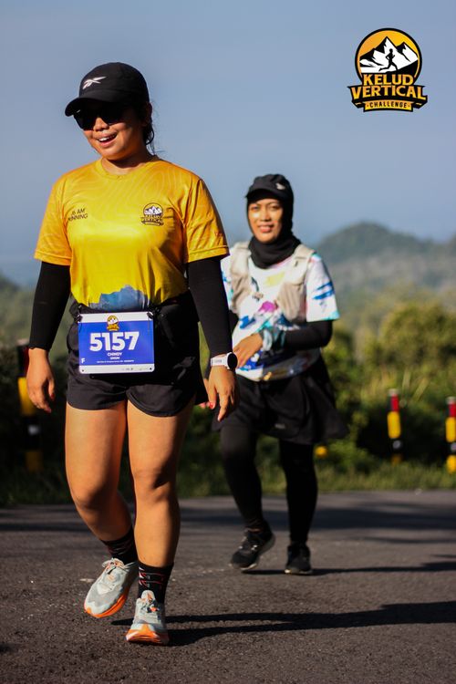 Race photo from Kelud Vertical Challenge 2024