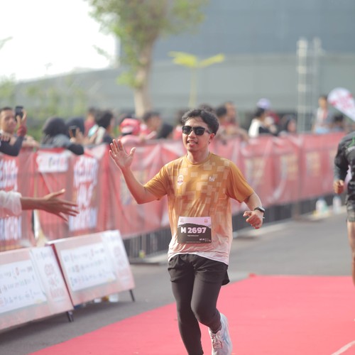 Race photo from KEDIRI HALF MARATHON 2026