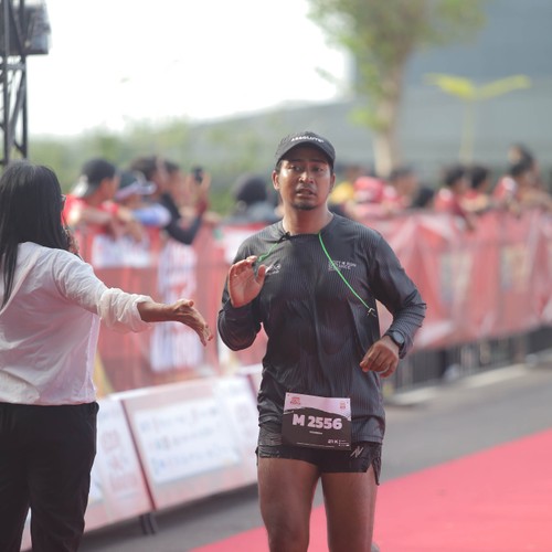 Race photo from KEDIRI HALF MARATHON 2026