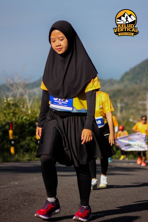 Race photo from Kelud Vertical Challenge 2024