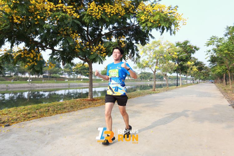 Race photo from ISOPlus Run 2024 Jakarta