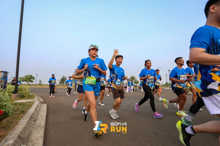 Race photo from ISOPlus Run 2024 Jakarta