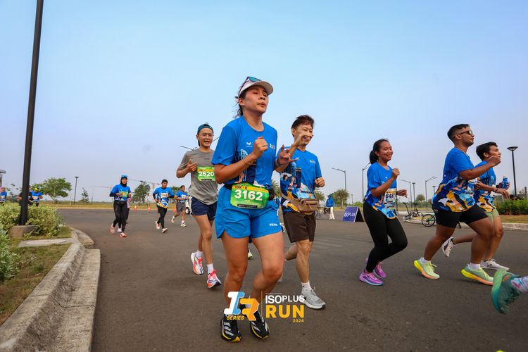 Race photo from ISOPlus Run 2024 Jakarta