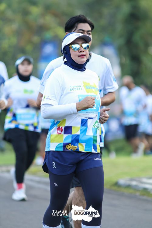 Race photo from Taman Budaya x BOGORUN 2025