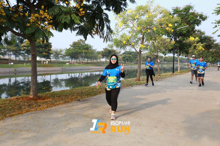 Race photo from ISOPlus Run 2024 Jakarta