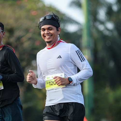 Race photo from BOGORUN 2026