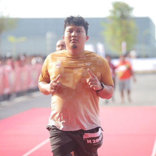 Race photo from KEDIRI HALF MARATHON 2026