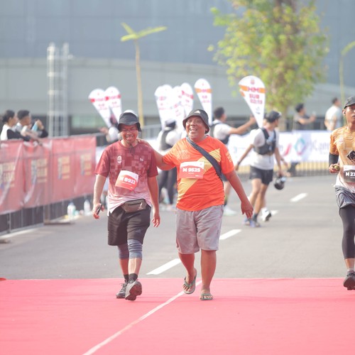 Race photo from KEDIRI HALF MARATHON 2026