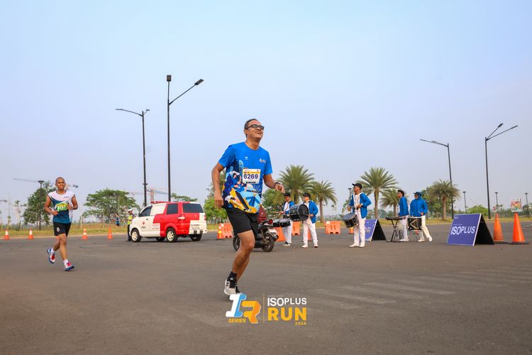 Race photo from ISOPlus Run 2024 Jakarta