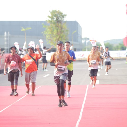 Race photo from KEDIRI HALF MARATHON 2026