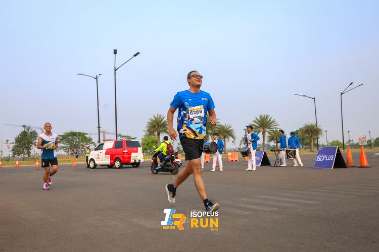 Race photo from ISOPlus Run 2024 Jakarta