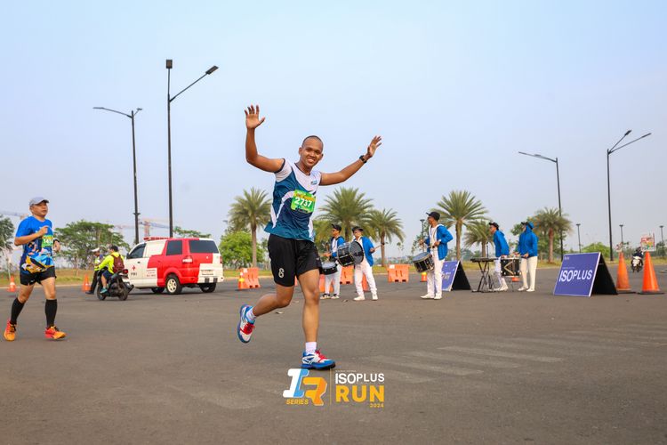 Race photo from ISOPlus Run 2024 Jakarta