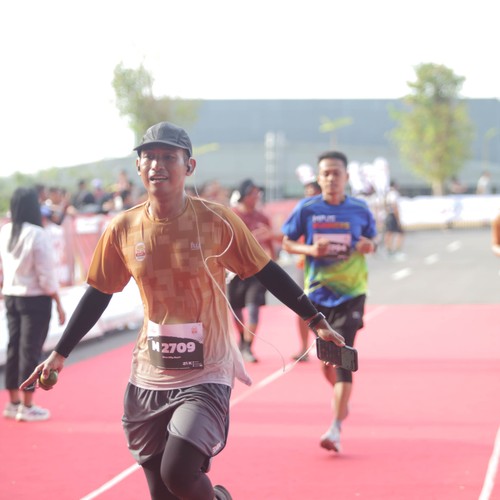 Race photo from KEDIRI HALF MARATHON 2026