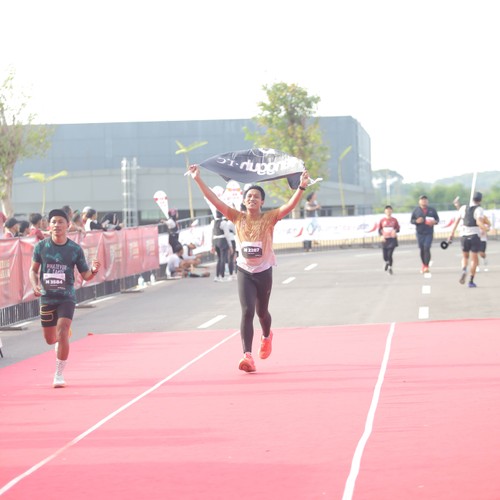 Race photo from KEDIRI HALF MARATHON 2026