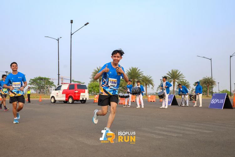 Race photo from ISOPlus Run 2024 Jakarta
