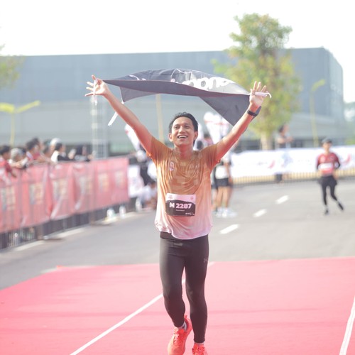 Race photo from KEDIRI HALF MARATHON 2026