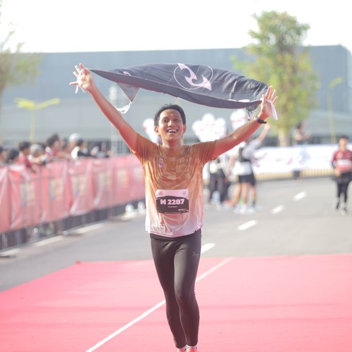 Race photo from KEDIRI HALF MARATHON 2026