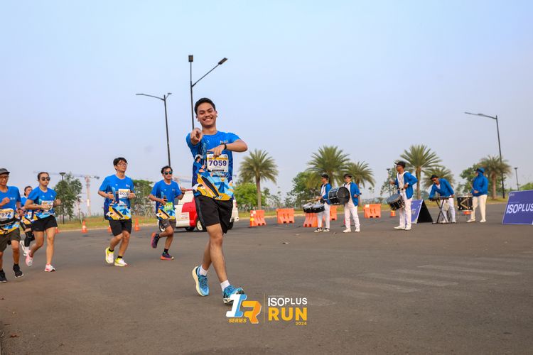 Race photo from ISOPlus Run 2024 Jakarta