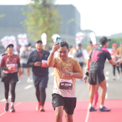 Race photo from KEDIRI HALF MARATHON 2026