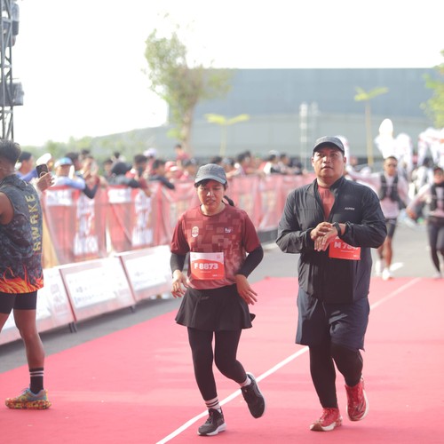Race photo from KEDIRI HALF MARATHON 2026