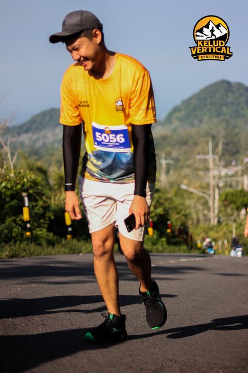 Race photo from Kelud Vertical Challenge 2024
