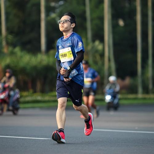 Race photo from BOGORUN 2026