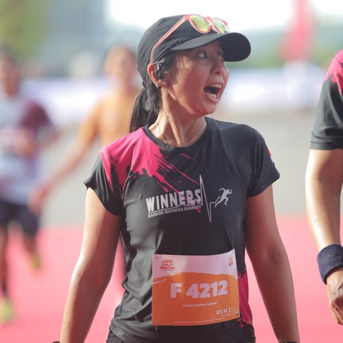 Race photo from KEDIRI HALF MARATHON 2026