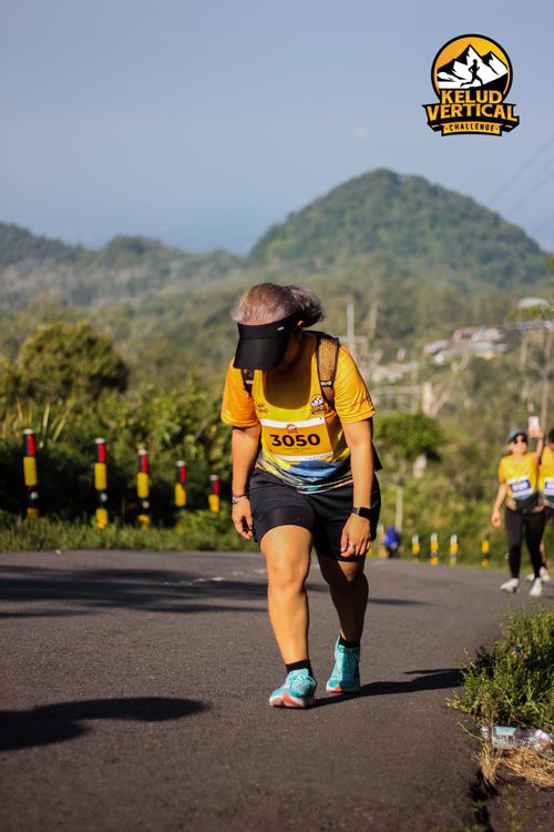 Race photo from Kelud Vertical Challenge 2024