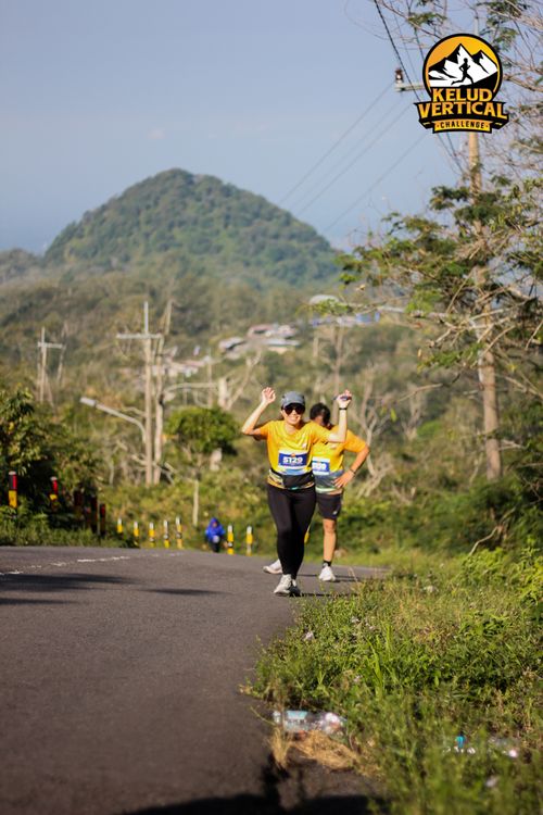 Race photo from Kelud Vertical Challenge 2024