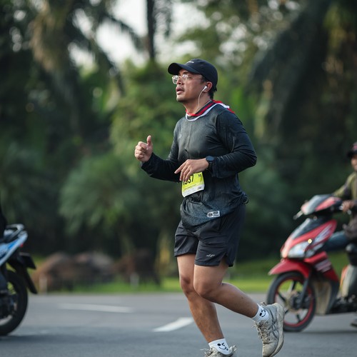Race photo from BOGORUN 2026