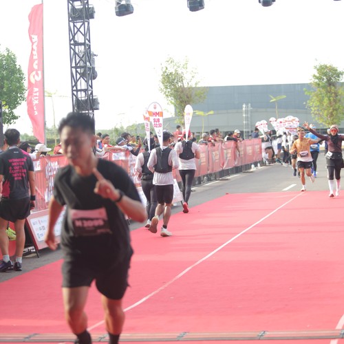 Race photo from KEDIRI HALF MARATHON 2026