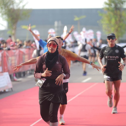 Race photo from KEDIRI HALF MARATHON 2026