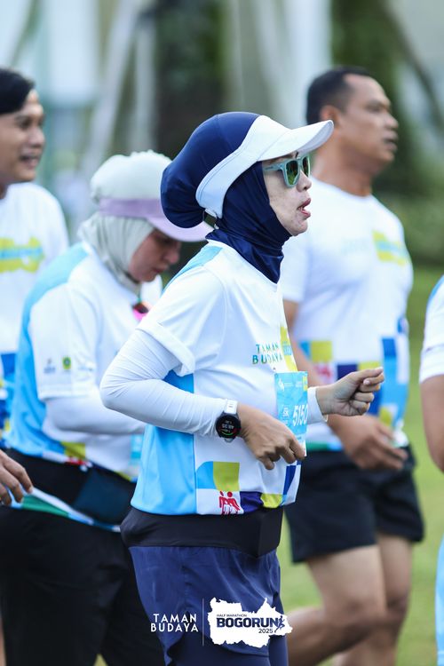 Race photo from Taman Budaya x BOGORUN 2025