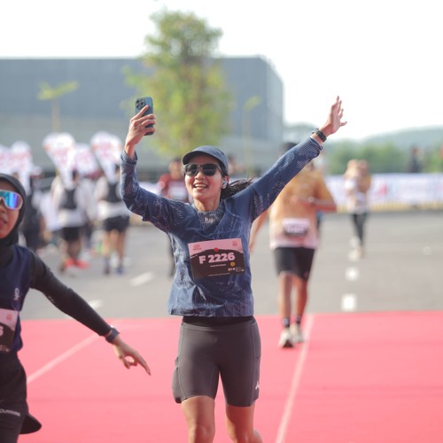 Race photo from KEDIRI HALF MARATHON 2026
