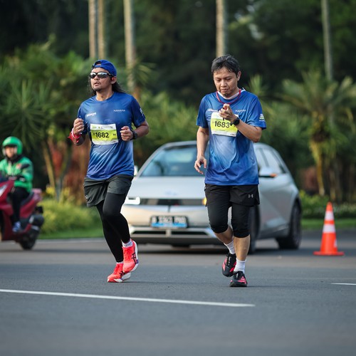 Race photo from BOGORUN 2026