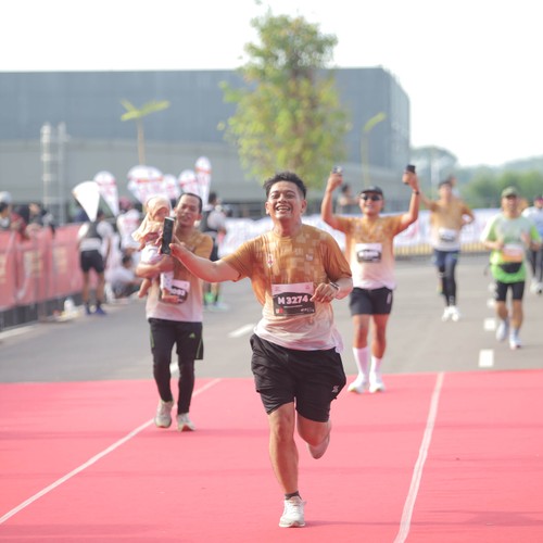 Race photo from KEDIRI HALF MARATHON 2026