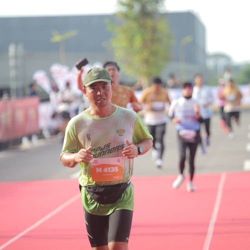 Race photo from KEDIRI HALF MARATHON 2026