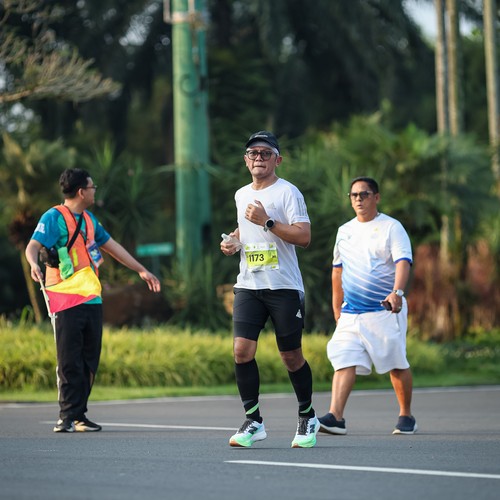 Race photo from BOGORUN 2026