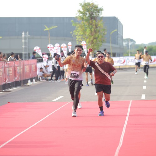 Race photo from KEDIRI HALF MARATHON 2026