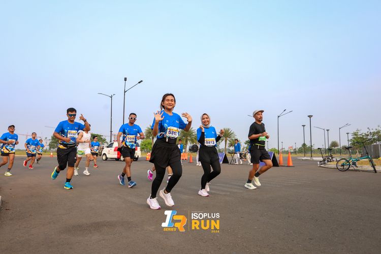 Race photo from ISOPlus Run 2024 Jakarta