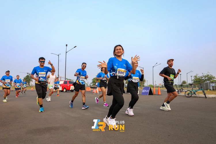 Race photo from ISOPlus Run 2024 Jakarta