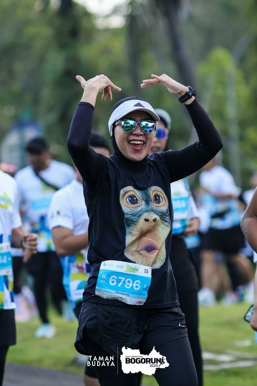 Race photo from Taman Budaya x BOGORUN 2025
